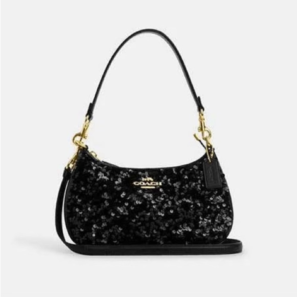 COACH Black Sequence Bag